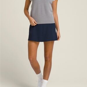 Wilson Navy Play On Tennis Skirt